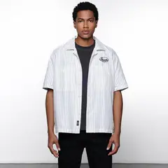 DENIMLAB - Camisa Hombre Manga corta Recto de Algodón