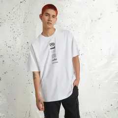 ECKO - Camiseta Hombre Manga corta con Logo de Algodón