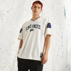 ECKO - Camiseta Hombre Manga corta con Estampado Oversized fit