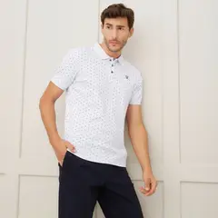 CHRISTIAN LACROIX - Camiseta polo Hombre Manga corta de Puntos Regular fit de Algodón CHRISTI LACROIX