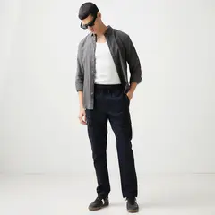 BASEMENT - Pantalón de drill Hombre