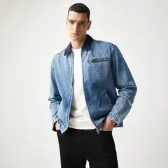 BASEMENT - Chaqueta de jean Hombre de Algodón