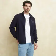 UNIVERSITY CLUB - Saco Hombre con Estampado de Algodón