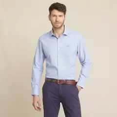 LA MARTINA - Camisa Hombre de Rayas Manga larga Slim fit de Algodón