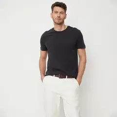 BASEMENT - Camiseta Hombre Manga corta Regular fit de Algodón