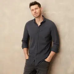 WOLF & HANK - Camisa Hombre Manga larga Slim fit