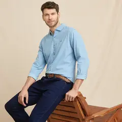 LA MARTINA - Camisa Hombre Manga larga Slim fit