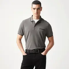 BASEMENT - Camiseta polo Hombre Manga corta Regular fit de Algodón