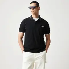 BASEMENT - Camiseta polo Hombre Manga corta Regular fit de Algodón