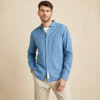 LA MARTINA - Camisa Hombre Manga larga Slim fit