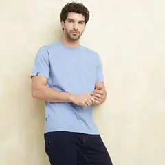 UNIVERSITY CLUB - Camiseta Hombre Manga corta con Estampado Regular fit de Algodón