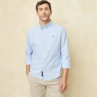 UNIVERSITY CLUB - Camisa Hombre Manga larga Slim