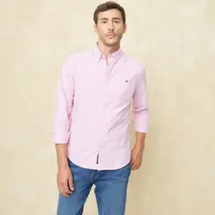 UNIVERSITY CLUB - Camisa Hombre Manga larga Slim