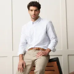CHRISTIAN LACROIX - Camisa Hombre de Cuadros Manga larga de Algodón
