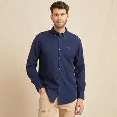LA MARTINA - Camisa Hombre Manga larga de Algodón