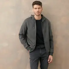 WOLF & HANK - Hoodie Hombre de Algodón WOLF&HANK