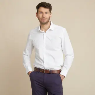 LA MARTINA - Camisa Hombre Manga larga Slim fit
