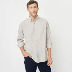 NEWPORT - Camisa Hombre Manga larga Recto de Algodón