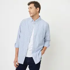 NEWPORT - Camisa Hombre Manga larga Recto de Algodón