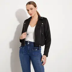 MOSSIMO - Chaqueta Mujer Tipo biker