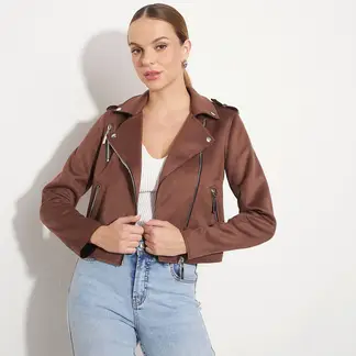 MOSSIMO - Chaqueta Mujer Tipo biker