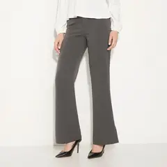 MOSSIMO - Pantalón Flare Mujer Tiro medio