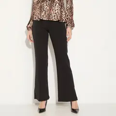 MOSSIMO - Pantalón Flare Mujer Tiro medio