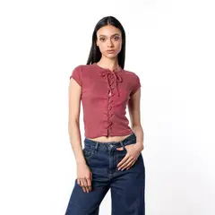 DENIMLAB - Blusa Mujer Manga corta
