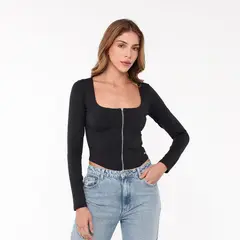 MOSSIMO - Camisa Mujer Manga larga