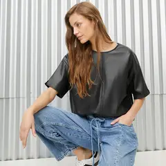 DENIMLAB - Blusa Mujer Manga corta