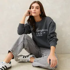 SYBILLA - Buzo Mujer con Estampado de Algodón