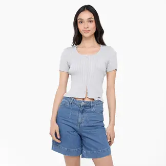 DOO AUSTRALIA - Blusa Mujer Tejido Manga corta