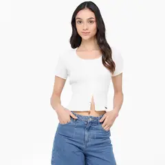 DOO AUSTRALIA - Blusa Mujer Tejido Manga corta