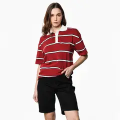 DENIMLAB - Blusa Mujer Manga corta de Algodón