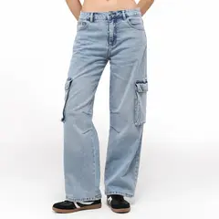 DOO AUSTRALIA - Jean Cargo Mujer Tiro medio