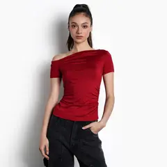 DENIMLAB - Camiseta Mujer Manga corta de Algodón