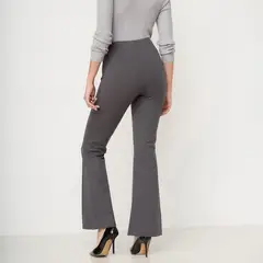 MOSSIMO - Pantalón Flare Mujer Tiro medio