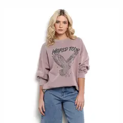 DENIMLAB - Buzo Mujer con Estampado de Algodón