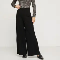 APOLOGY - Pantalón Wide leg Mujer Tiro alto