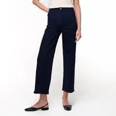 UNIVERSITY CLUB - Jean Wide leg Mujer Tiro medio