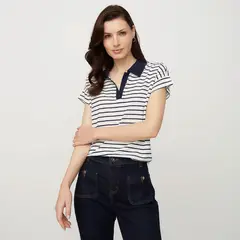 APOLOGY - Camiseta Mujer de Rayas Manga corta