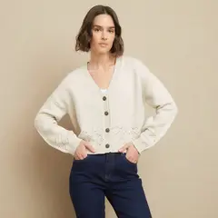 UNIVERSITY CLUB - Cardigans Mujer Con Bordado