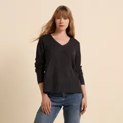 UNIVERSITY CLUB - Saco Mujer Tejido