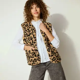 UNIVERSITY CLUB - Chaleco Mujer Ovejera