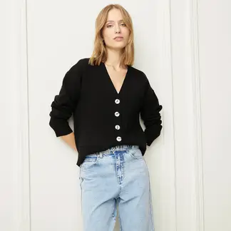 BASEMENT - Cardigan Mujer de Rayas
