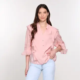 UNIVERSITY CLUB - Blusa Mujer Manga larga
