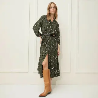 BASEMENT - Vestido Mujer Medio Casual