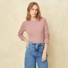 UNIVERSITY CLUB - Blusa Mujer Manga larga