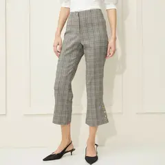 BASEMENT - Pantalón Culotte Mujer Tiro alto