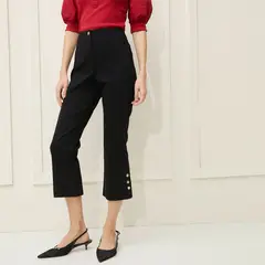 BASEMENT - Pantalón Culotte Mujer Tiro alto